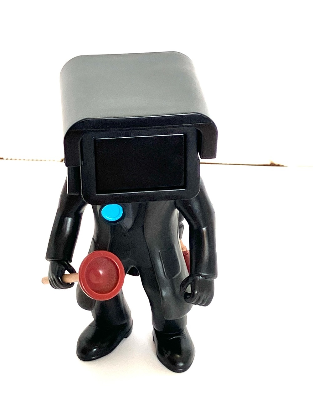 Bonkers Toys 2024 Skibidi Toilet Plunger Man Figure 5in